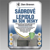 DEN BRAVEN Sádrové lepidlo na SDK desky 20kg